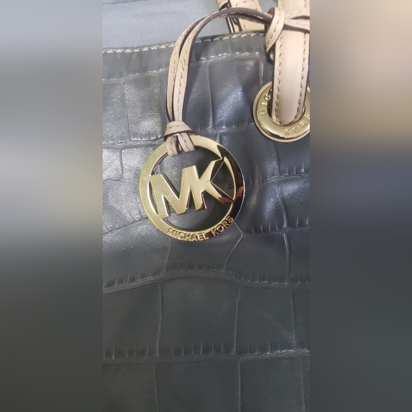 MK jet set Leather tote shoulder bag - Picture 3 of 8